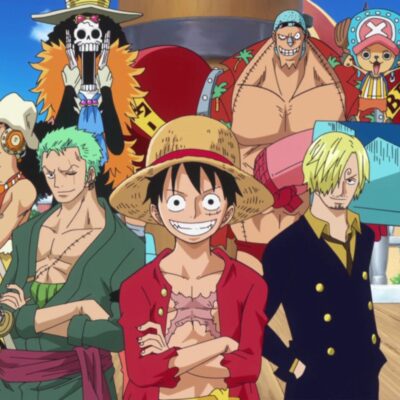 Картинка Пиратов Соломенной Шляпы из One Piece