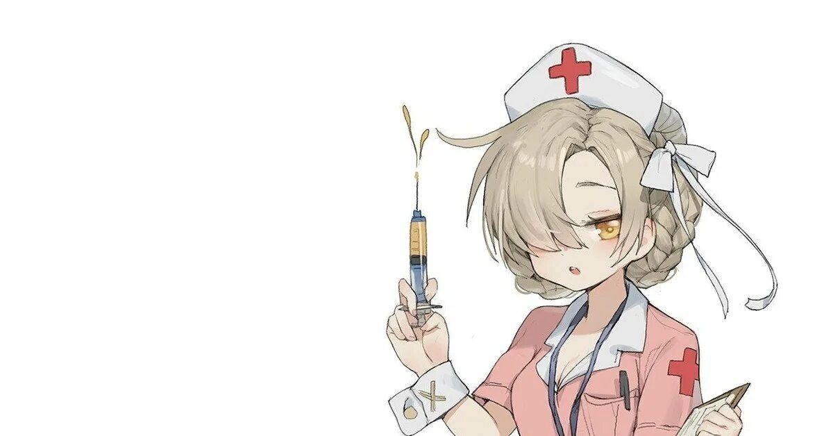 Аниме медсестра укол 11