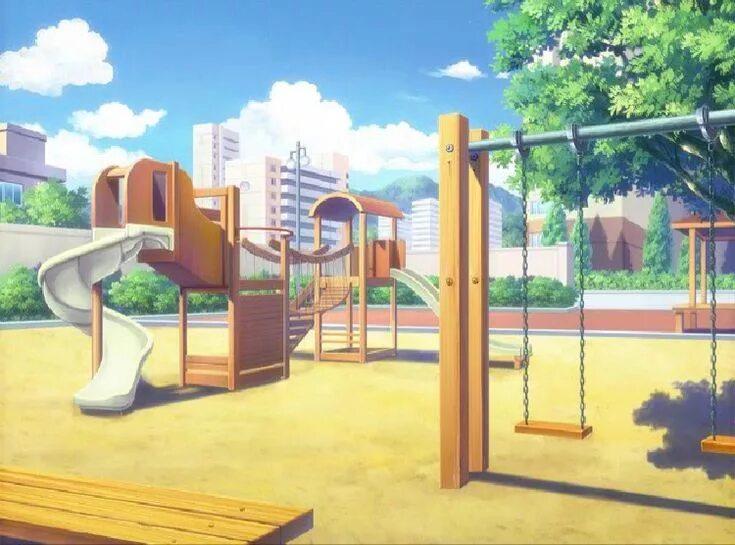 Детская площадка аниме 6