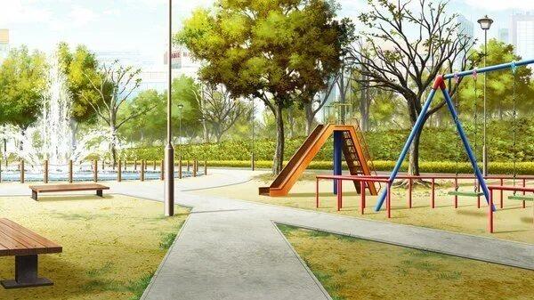 Детская площадка аниме 7