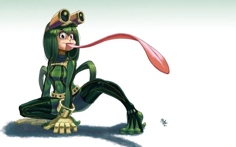 Девочка лягушка аниме 5