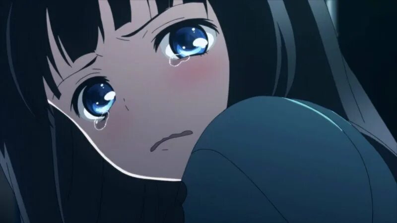 Плачущая аниме 16
