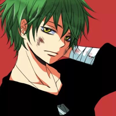 Зеленоволосые персонажи из аниме 9