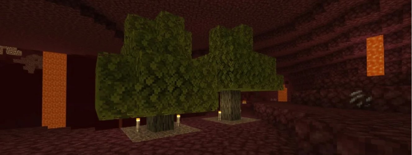 Как вырастить деревья под землей в Minecraft 2
